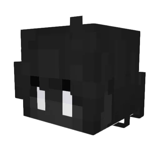 miyucchii_ Minecraft avatar head, 3D render