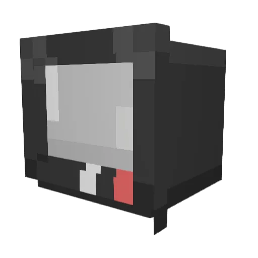 mizuk1suguru Minecraft avatar head, 3D render