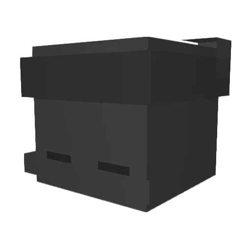 mizukiyx Minecraft avatar head, 3D render
