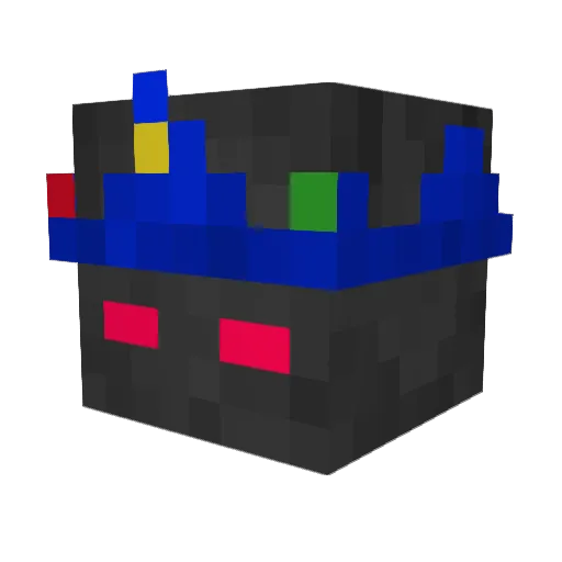 mizzal1029 Minecraft avatar head, 3D render