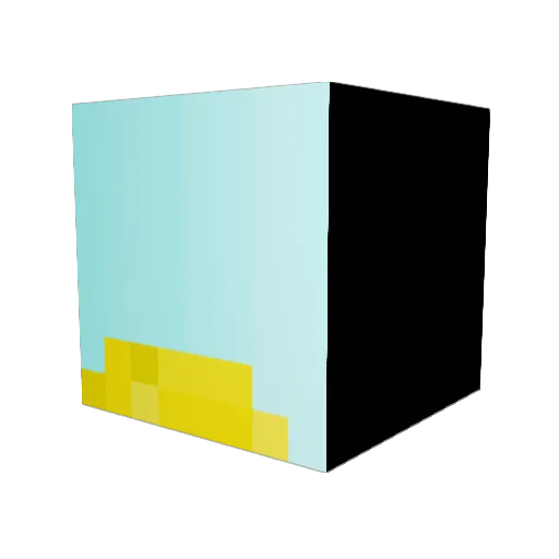 mjbo Minecraft avatar head, 3D render