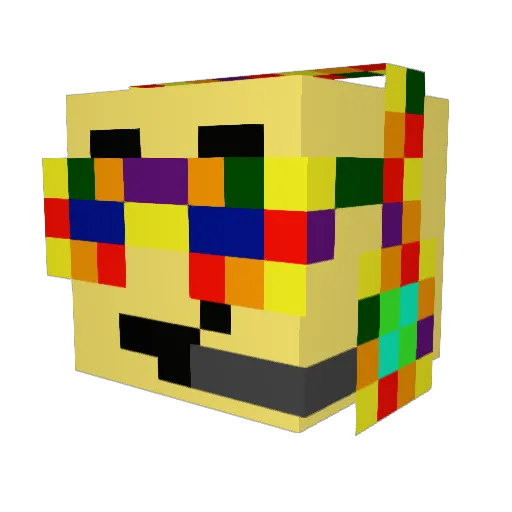 mjdog11 Minecraft avatar head, 3D render