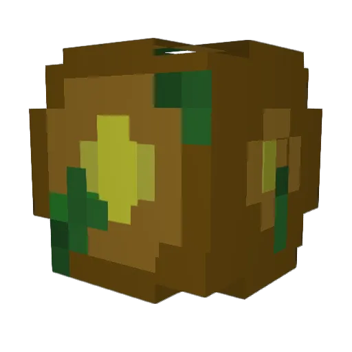 mjgovea Minecraft avatar head, 3D render