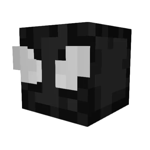 mjjayy Minecraft avatar head, 3D render