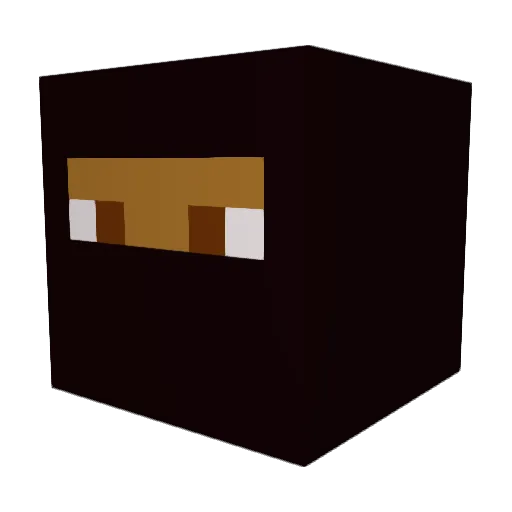 mjkova Minecraft avatar head, 3D render