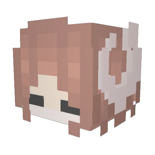 mjm0307 Minecraft avatar head, 3D render