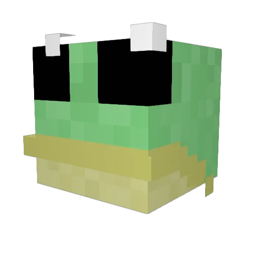 mjmalone1 Minecraft avatar head, 3D render