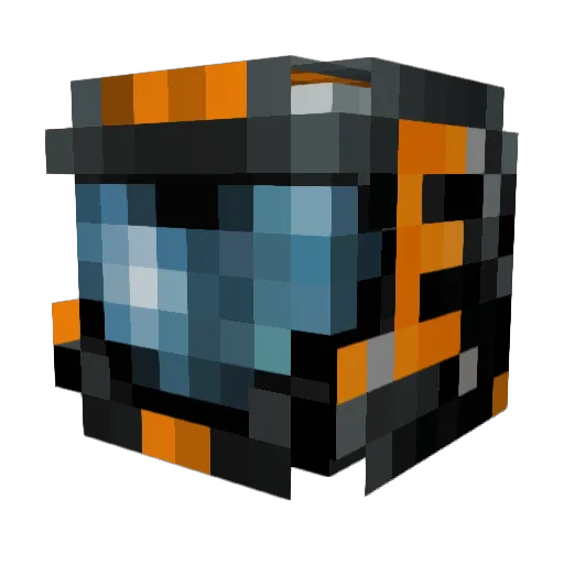 mjn2512 Minecraft avatar head, 3D render