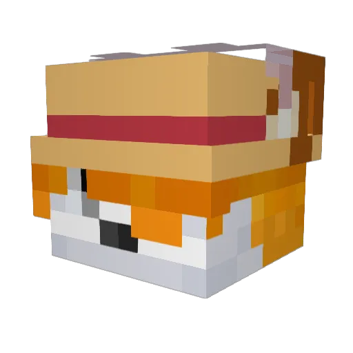 mjood2000 Minecraft avatar head, 3D render
