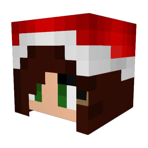 mjs82801 Minecraft avatar head, 3D render