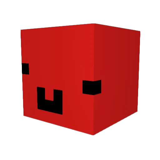 mjudycki Minecraft avatar head, 3D render