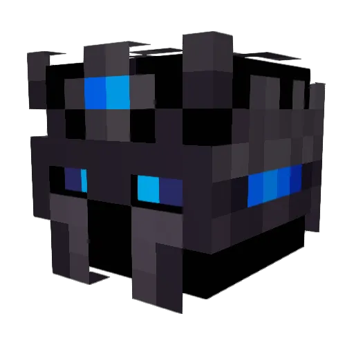mke0xp Minecraft avatar head, 3D render