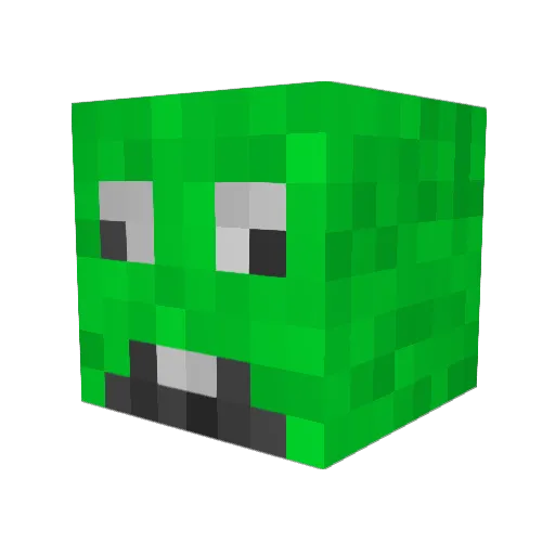 mkeit Minecraft avatar head, 3D render