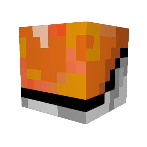 mkellas Minecraft avatar head, 3D render