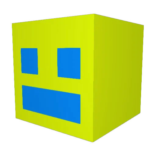mkleaside5 Minecraft avatar head, 3D render