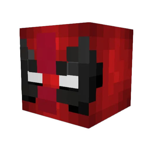 mkmk48 Minecraft avatar head, 3D render