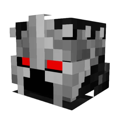 mkr1999 Minecraft avatar head, 3D render