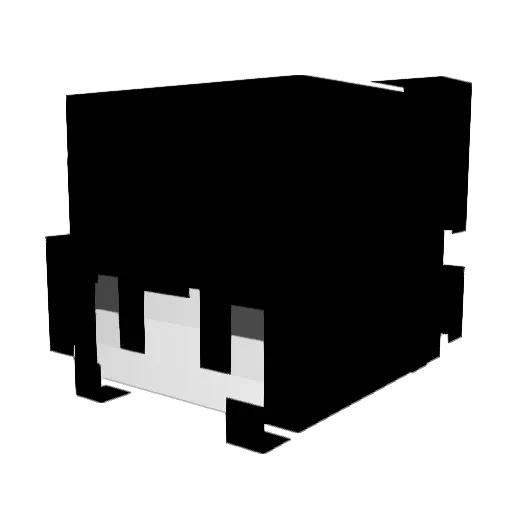 mksiwzy_ Minecraft avatar head, 3D render