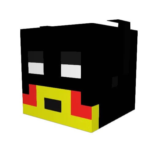 mkx69 Minecraft avatar head, 3D render