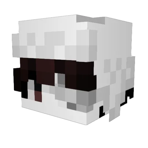 ml9rz Minecraft avatar head, 3D render