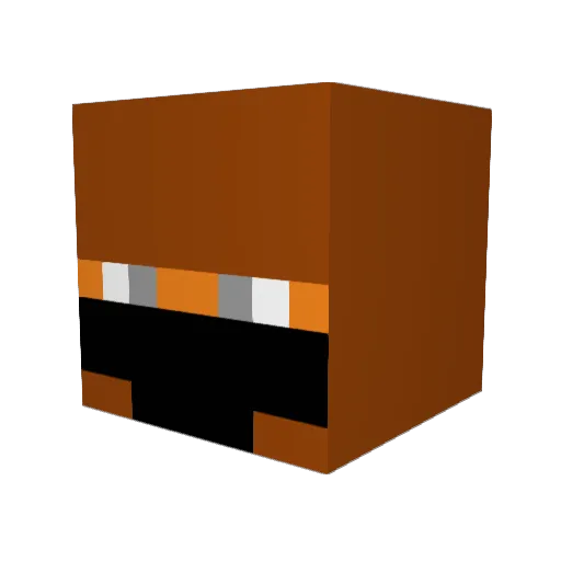mlallinder Minecraft avatar head, 3D render