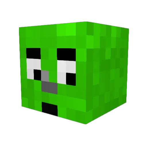 mlbfan34 Minecraft avatar head, 3D render