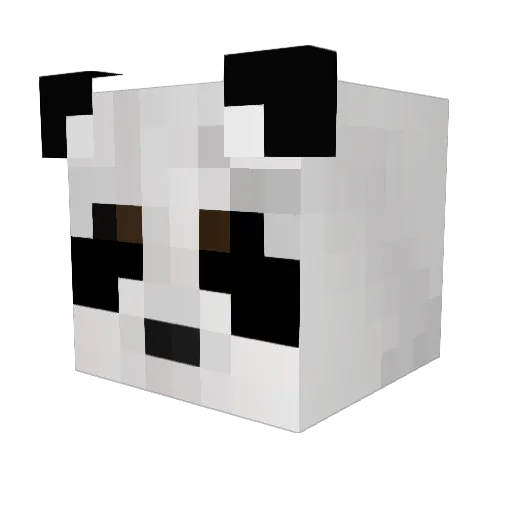 mld747 Minecraft avatar head, 3D render