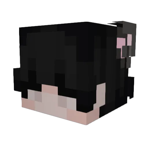 mlkbonomi Minecraft avatar head, 3D render