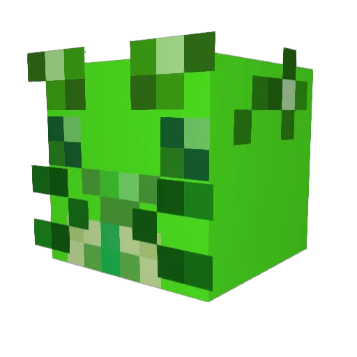 mmatio Minecraft avatar head, 3D render