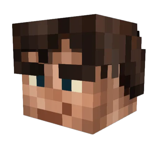 mmg1999 Minecraft avatar head, 3D render