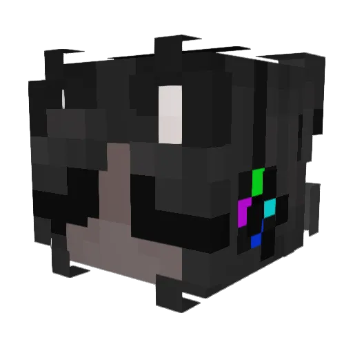 mmichaelaa Minecraft avatar head, 3D render