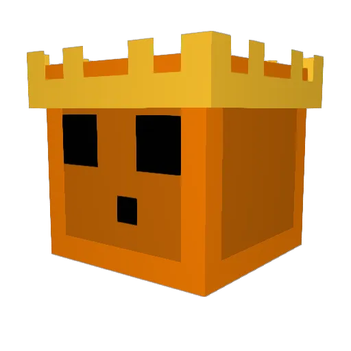 mmirko Minecraft avatar head, 3D render