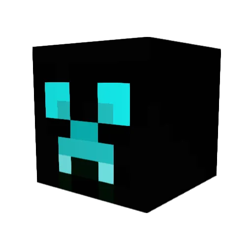mmmTeriyaki Minecraft avatar head, 3D render