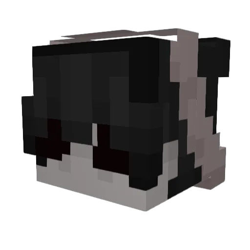 mmmmcheeseburger Minecraft avatar head, 3D render