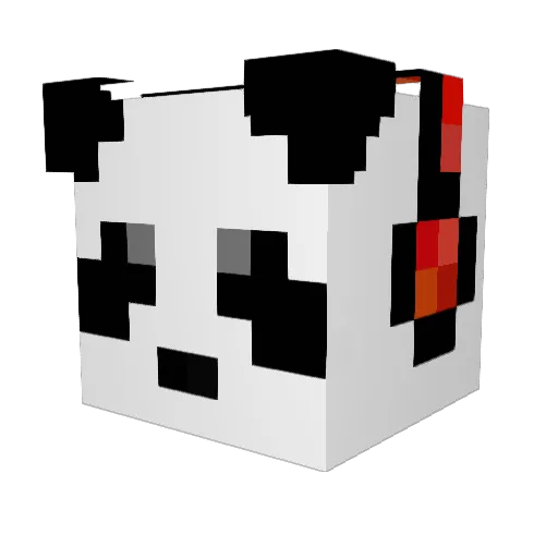 mms1709 Minecraft avatar head, 3D render