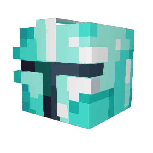 mmyers145 Minecraft avatar head, 3D render