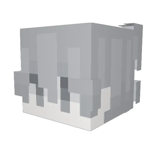 mn982539 Minecraft avatar head, 3D render