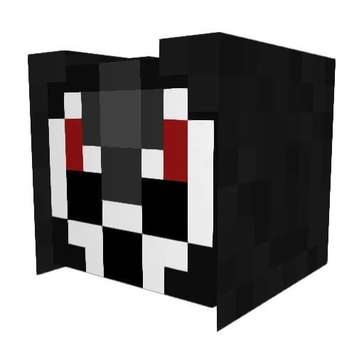 mnewt45 Minecraft avatar head, 3D render