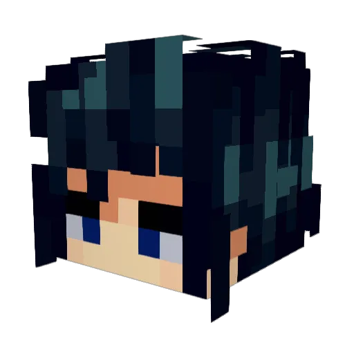 mnms82 Minecraft avatar head, 3D render
