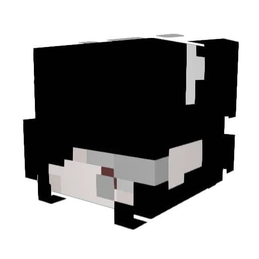 mnossyy Minecraft avatar head, 3D render