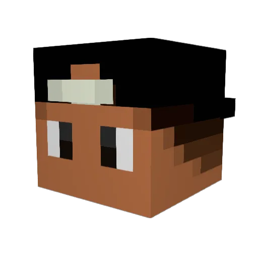 mnunu42 Minecraft avatar head, 3D render