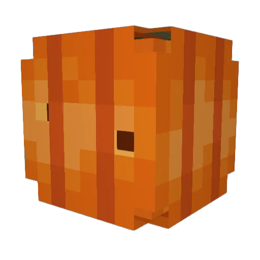mo0mo01 Minecraft avatar head, 3D render