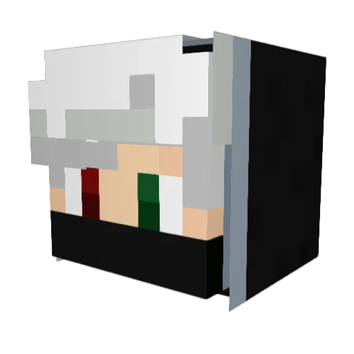 mo7amd4000 Minecraft avatar head, 3D render