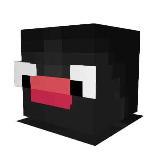 moa__XD Minecraft avatar head, 3D render