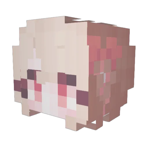 moa_serenity Minecraft avatar head, 3D render
