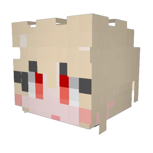 moahmoah889 Minecraft avatar head, 3D render