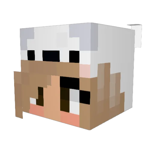 moatap99 Minecraft avatar head, 3D render