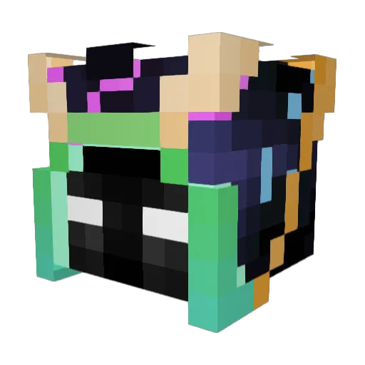 mob_fighter_dude Minecraft avatar head, 3D render