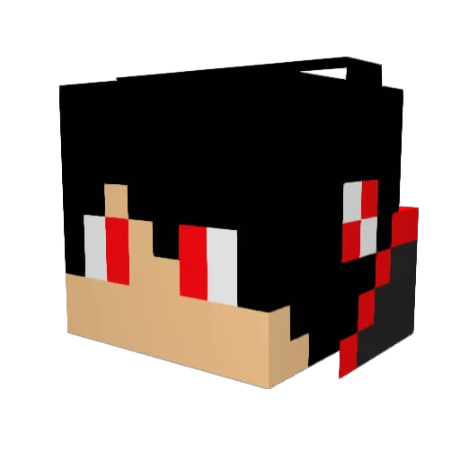 mobhater777 Minecraft avatar head, 3D render