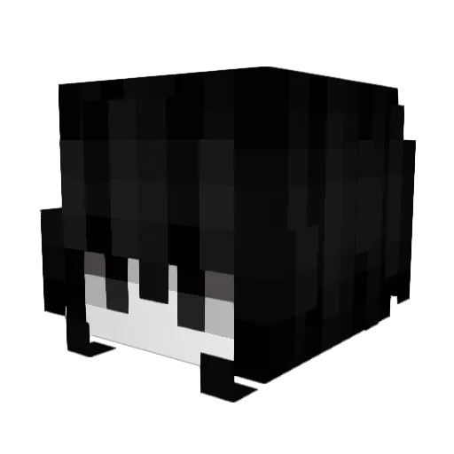 mobileflow Minecraft avatar head, 3D render